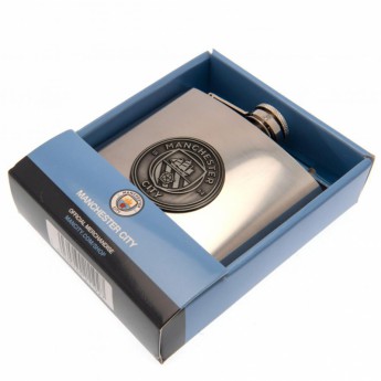 Manchester City placatka Hip Flask