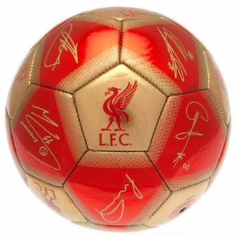 FC Liverpool fotbalový míč Football Signature - size 5