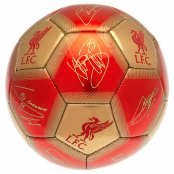 FC Liverpool fotbalový míč Football Signature - size 5