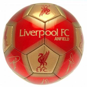 FC Liverpool fotbalový míč Football Signature - size 5