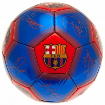 FC Barcelona fotbalový míč Football Signature - size 5