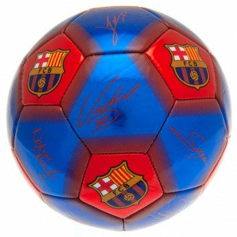 FC Barcelona fotbalový míč Football Signature - size 5