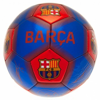 FC Barcelona fotbalový míč Football Signature - size 5