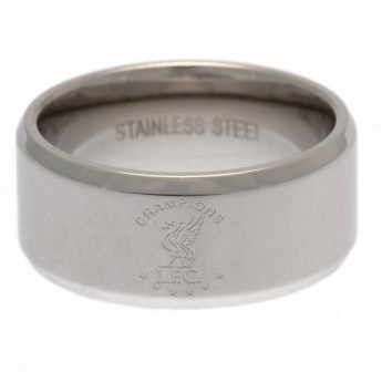 FC Liverpool prsten Champions Of Europe Band Ring Large
