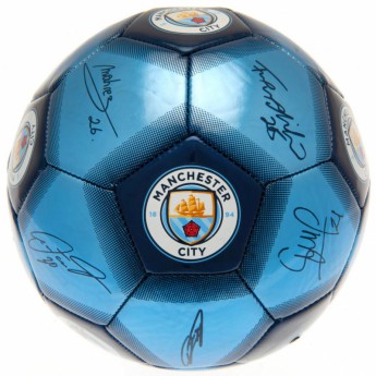 Manchester City fotbalový míč Football Signature - size 5
