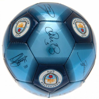 Manchester City fotbalový míč Football Signature - size 5