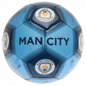 Manchester City fotbalový míč Football Signature - size 5