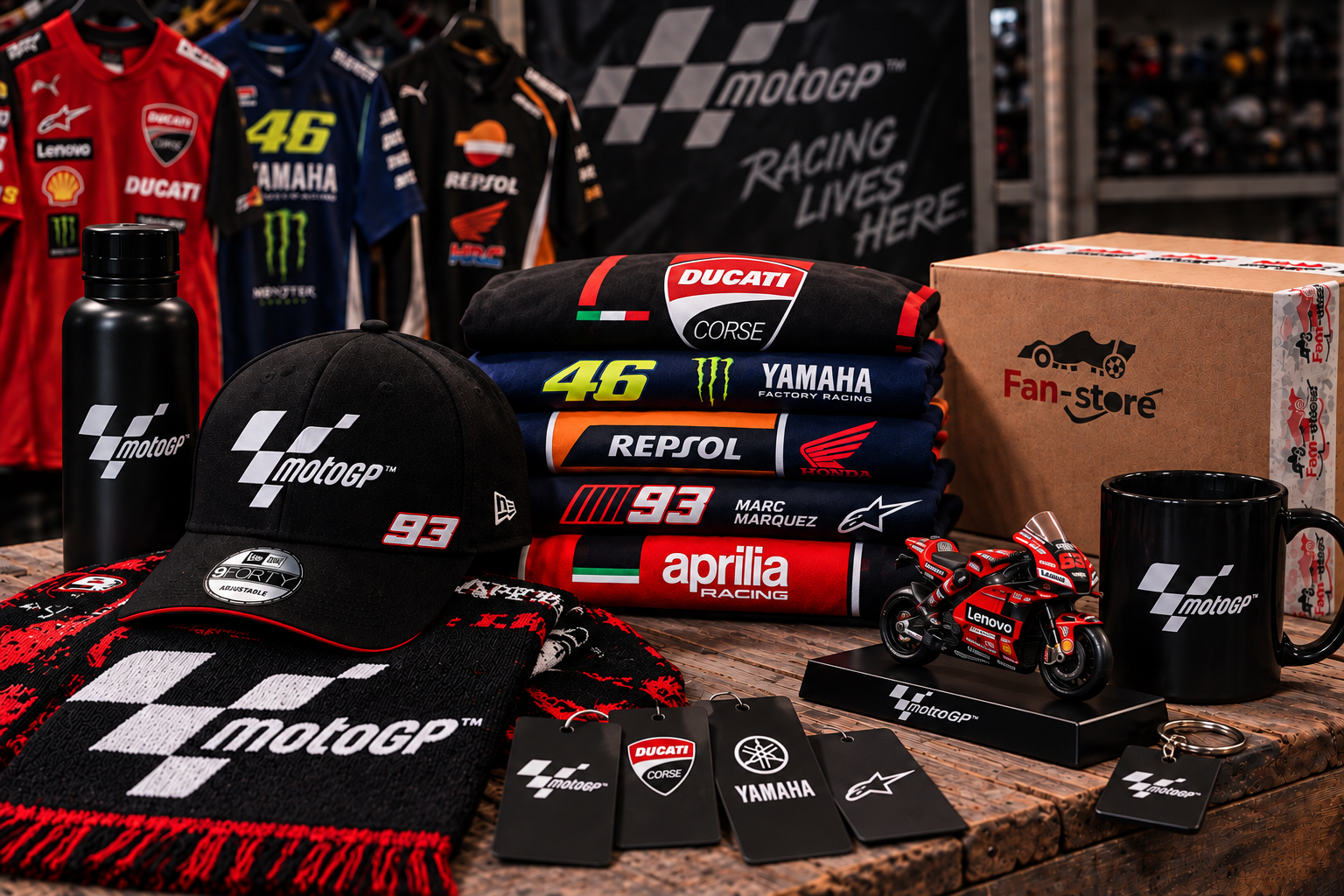 Oficiálně licencované produkty MotoGP