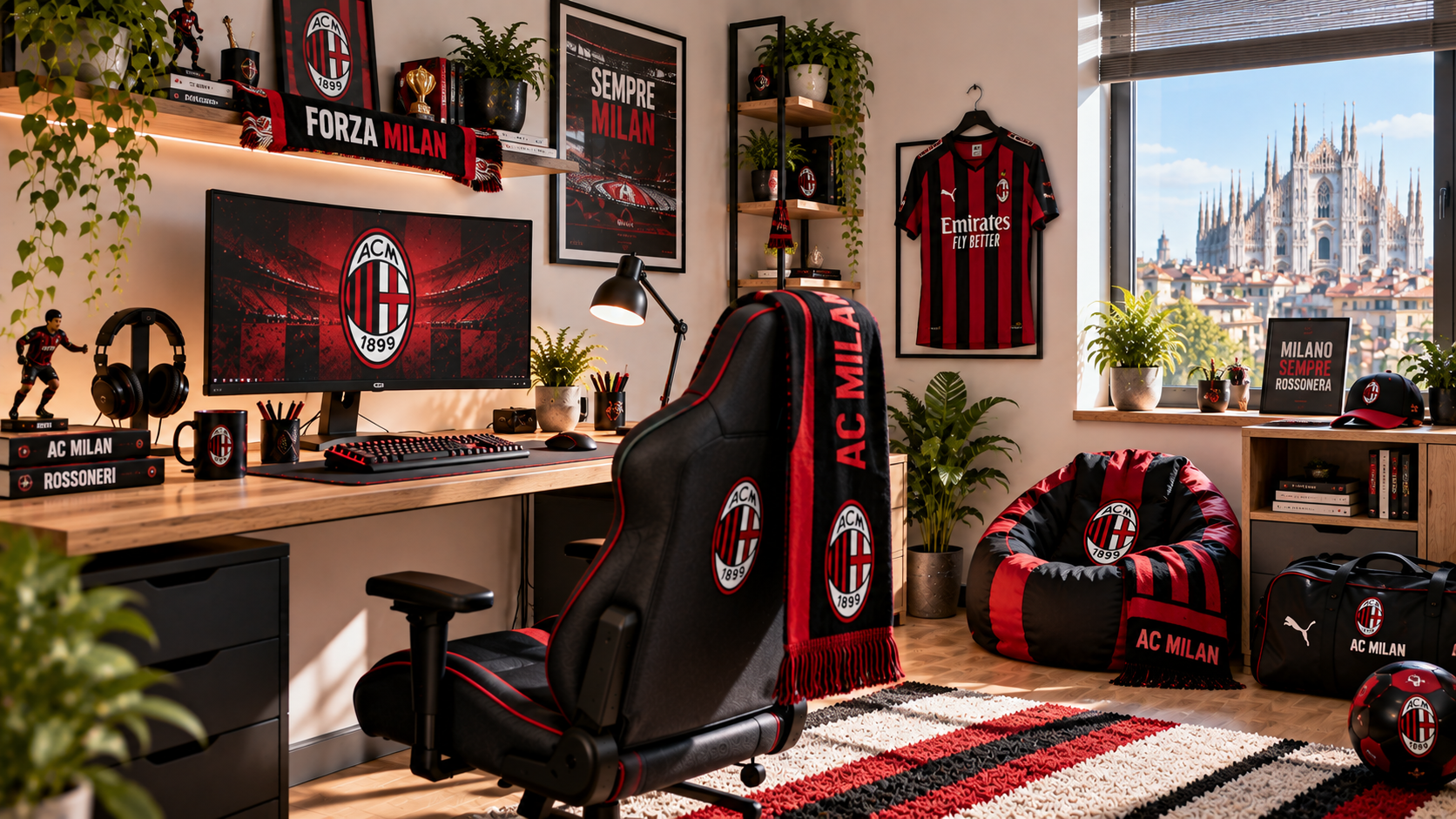 Inspirace pro fanouškovský pokoj