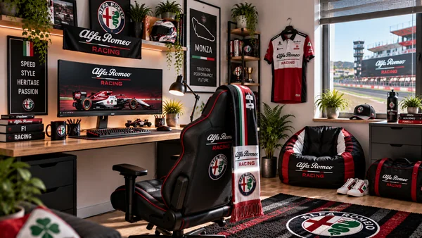 Inspirace pro fanouškovský pracovní koutek