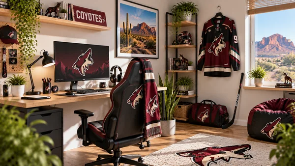 Inspirace pro fanouškovský pracovní koutek