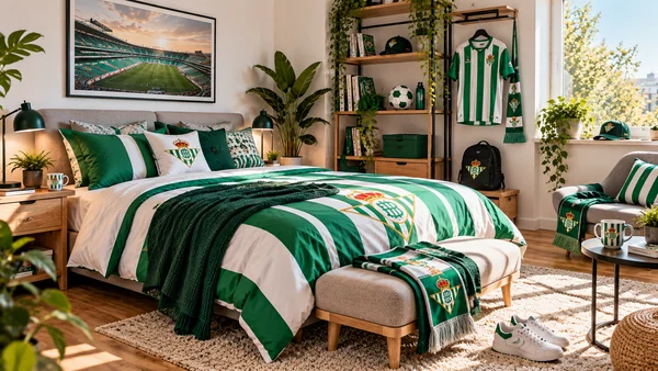 Inspirace pro fanouškovský pokoj Real Betis
