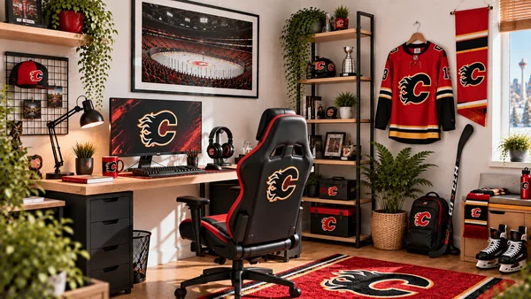 Inspirace pro fanouškovský pracovní koutek