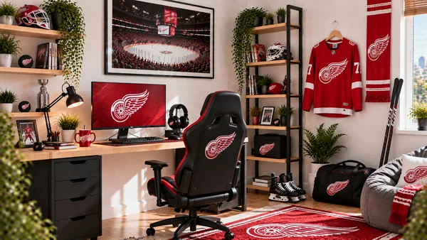 Inspirace pro fanouškovský pracovní koutek