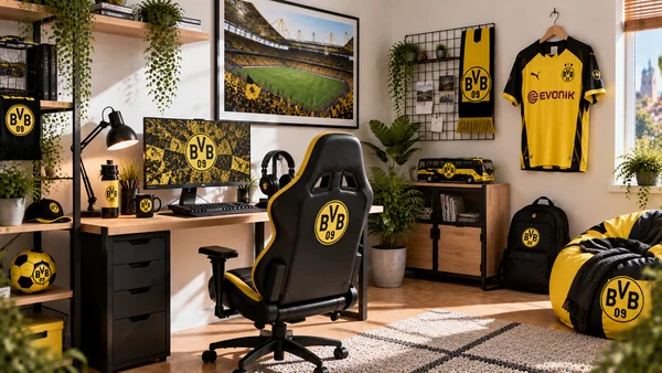 Inspirace pro fanouškovský pracovní koutek