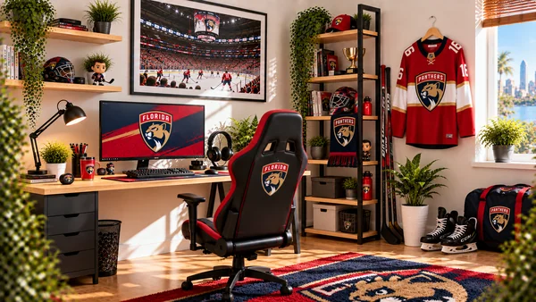 Inspirace pro fanouškovský pracovní koutek