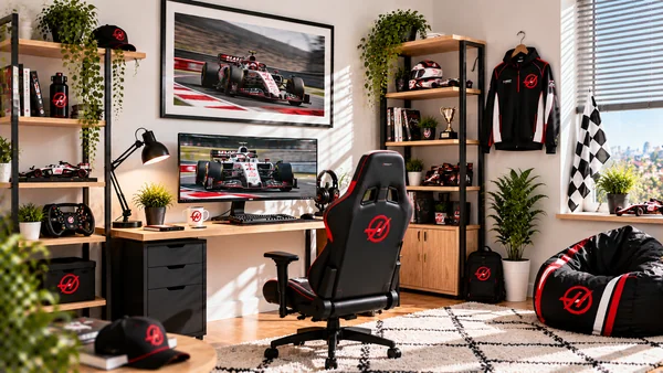 Inspirace pro fanouškovský pracovní koutek