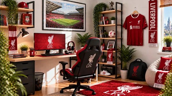 Inspirace pro fanouškovský pracovní koutek