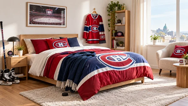 Inspirace pro fanouškovský pokoj Montreal Canadiens