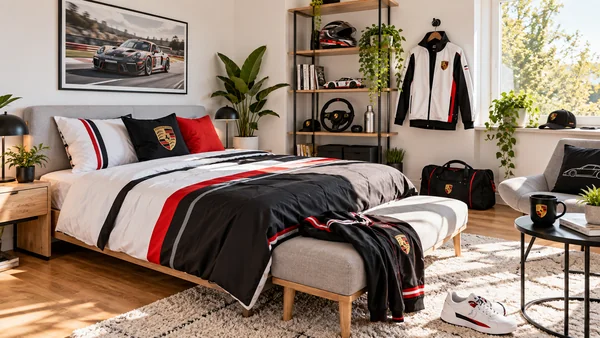 Inspirace pro fanouškovský pokoj Porsche Motorsport