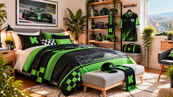 Inspirace pro fanouškovský pokoj Stake Kick Sauber