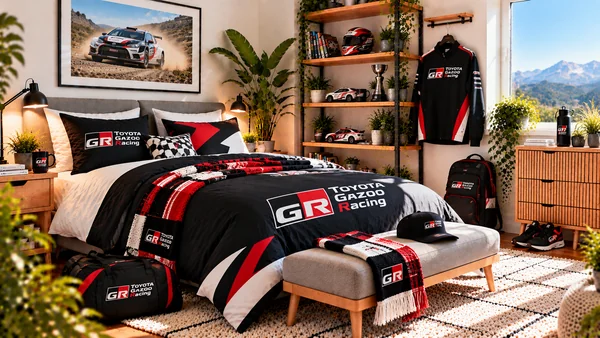Inspirace pro fanouškovský pokoj Toyota Gazoo Racing