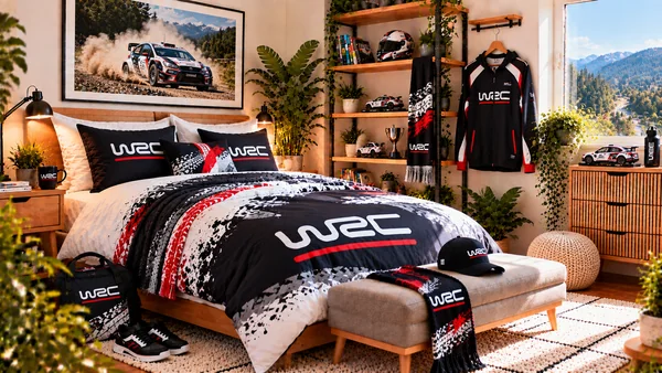 Inspirace pro fanouškovský pokoj WRC Championship