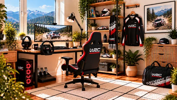 Inspirace pro fanouškovský pracovní koutek WRC Championship